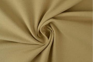 10 meter molton stof - Donker beige, Verzenden