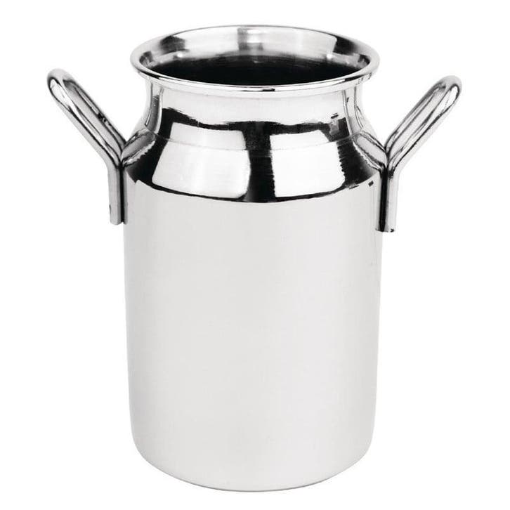 Mini RVS melkbus medium | 12cl | 4,5(Ø)x 8(h)cm Olympia, Zakelijke goederen, Horeca | Keukenapparatuur, Nieuw in verpakking, Verzenden