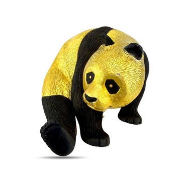 Other brand - Broche - 18 carats Broche Panda de Gallopin