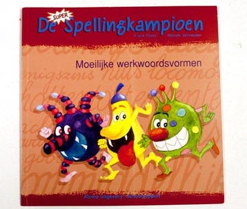 SUPERSPELLINGKAMPIOEN Moeilijke werkwoordsvormen (set van 5), Verzenden