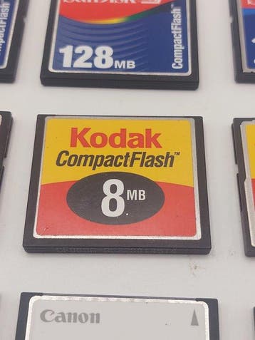 Kodak, Canon, Sandisk COMPACTFLASH Geheugenkaart, Nieuw
