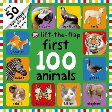 First 100 Animals Lift-The-Flap 9780312517526 Priddy Books, Verzenden, Priddy Books
