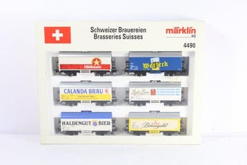Märklin H0 - 4490 - Ensemble de wagons de marchandises pour