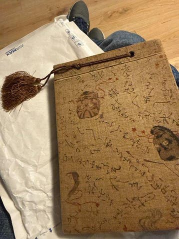 Japanse envelopjes uit 1920 Met Engelse beschrijving -