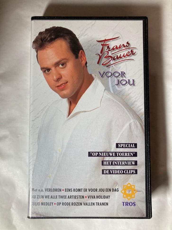 FRANS BAUER VOOR JOU (VHS), Cd's en Dvd's, VHS | Film, Gebruikt