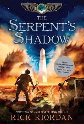 The Serpents Shadow 9781423142027 Rick Riordan, Verzenden, Rick Riordan