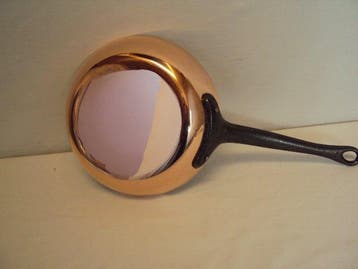 Poêle a frire F.F Celia 21 x 4,5 cm Cuivre et inox Qualité