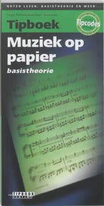 Tipboek muziek op papier / Basistheorie / Tipboek, Verzenden, Gelezen, Bart Noorman