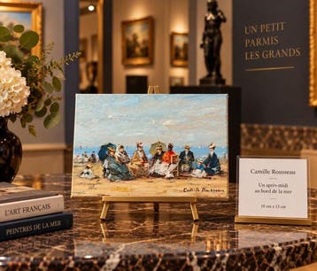 Camille Rousseau - Un après-midi au bord de la mer, Antiquités & Art