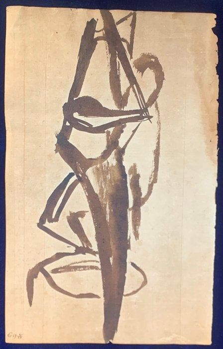 Robert Muller (1920-2003) - Composition Abstraite - projet, Antiek en Kunst, Kunst | Schilderijen | Klassiek