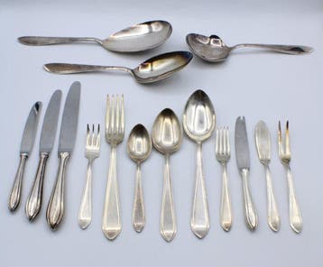 Bestekset voor 12 personen (100) - .999 zilver
