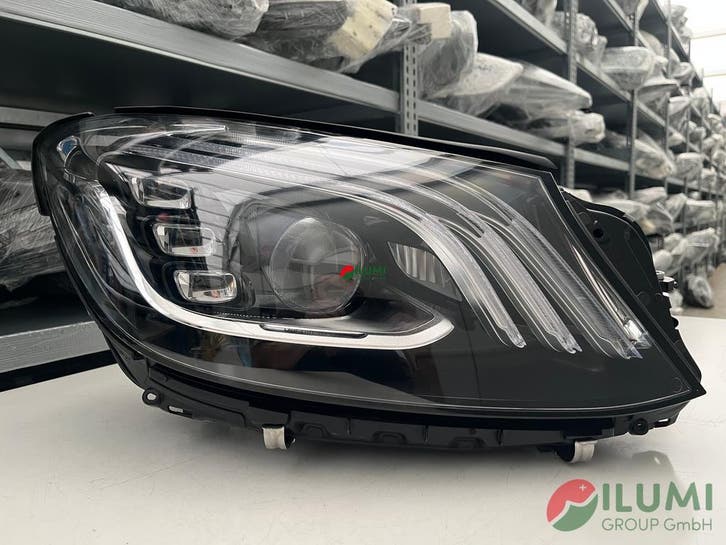 MERCEDES W222 MULTIBEAM NIGHTVISION D KPL A2229068203, Auto-onderdelen, Verlichting, Gebruikt, Mercedes-Benz, Verzenden