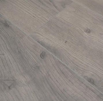 Proefstaal - XL breed eiken grijs click pvc - Overall, Ophalen of Verzenden, Nieuw