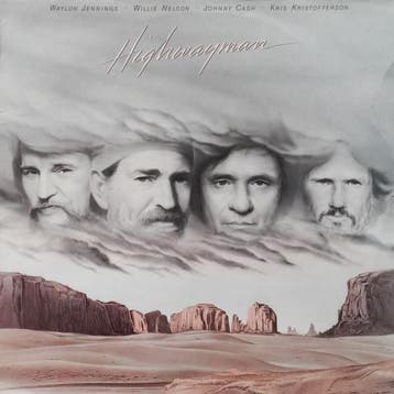 Waylon Jennings  Willie Nelson  Johnny Cash  Kris Kristof, Verzenden