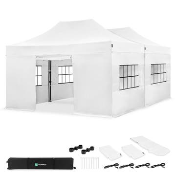 Party Tent - 6x4.5 m - Premium Easy-Up Party Tent | Set, Verzenden, Nieuw
