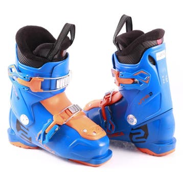 31 32 kinder skischoenen TECNICA JTR 2 2023, BLUE/orange, Sport en Fitness, Verzenden, Gebruikt