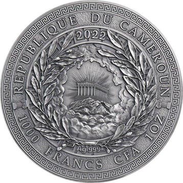 Kameroen. 1000 Francs 2022 Cyclops - The Great Greek