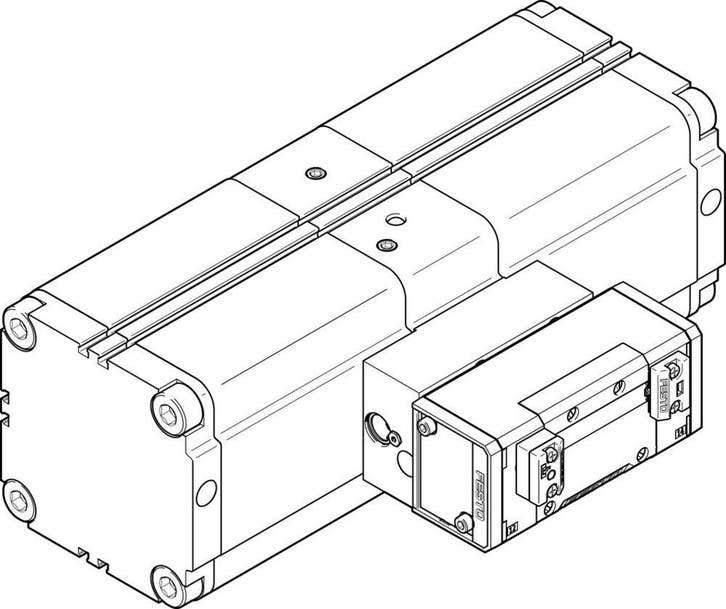 Festo Surpresseur G1/2 Entrée 2-8/Sortie 4-16bar - 549398, Doe-het-zelf en Bouw, Ventilatie en Afzuiging, Verzenden