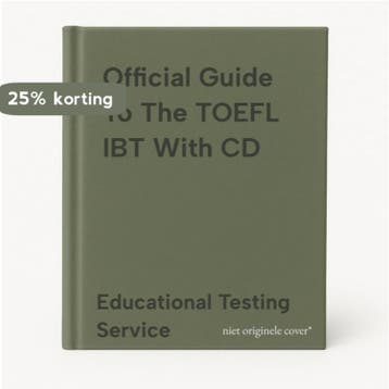 Official Guide To The TOEFL IBT With CD 9780071766586, Verzenden, Educational Testing Service