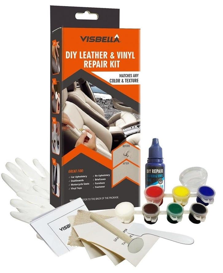 TM Leer en Vinyl Reparatie Set XL, Auto diversen, Autogereedschap, Verzenden