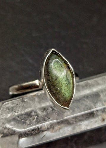 Ring Discernment ambachtelijk gemaakt van zilver 925 met