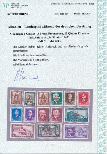 Occupation allemande de la Seconde Guerre mondiale - Albanie