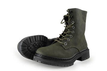 Dockers By Gerli Veterboots in maat 39 Grijs, Kleding | Dames, Dockers By Gerli, Verzenden, Overige typen, Zo goed als nieuw