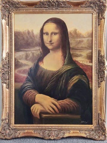 Simon Baylon (1965) - Monna Lisa - Gioconda, Antiek en Kunst