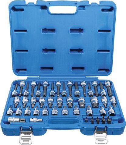 Dopsleutelbitset 12,5 mm (1/2), 8 mm (5/16) 49-dlg, Auto diversen, Auto-accessoires, Verzenden