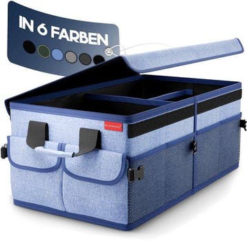 2dekans | HELDENWERK Premium kofferbak organizer met deksel,, Ophalen of Verzenden, Nieuw