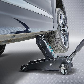 Datona Hydraulische autokrik - 2,5 ton + Verrijdbare garage, Ophalen of Verzenden, Nieuw