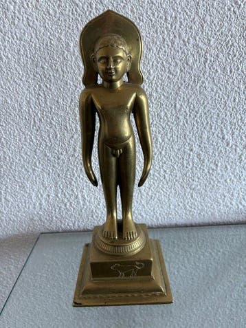 God Mahavira - Brons - India - 18e eeuw - 19e eeuw