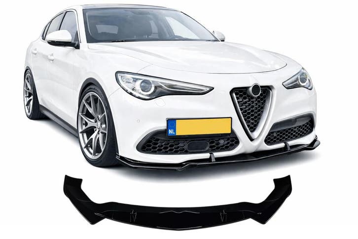 Voorspoiler | geschikt voor Alfa Romeo Stelvio | 2017-2023 |, Auto diversen, Tuning en Styling, Verzenden