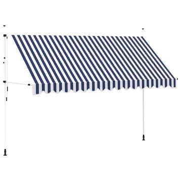 Zonwering 400cm - Tweede kansje, weg is weg! (zonneluifel), Verzenden, Zo goed als nieuw, 250 cm tot 450 cm, Uitvalscherm