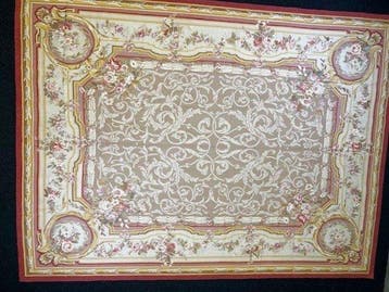 Aubusson-tekening - Vloerkleed - 404 cm - 303 cm -, Nieuw