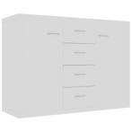 Dressoir Wit 88cm | Retour Deal | 34% Korting!, Huis en Inrichting, Kasten | Dressoirs, Verzenden, Nieuw