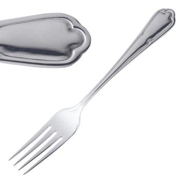 Tafelvorken | DUBARRY | RVS | 12 Stuks | Lengte 200mm, Verzenden, Nieuw in verpakking