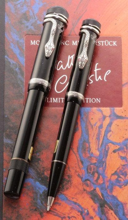 Montblanc - Writer Edition Agatha Christie set FP/MP -, Collections, Stylos