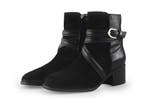 Tommy Hilfiger Veterboots in maat 39 Zwart, Verzenden, Zwart, Overige typen, Zo goed als nieuw