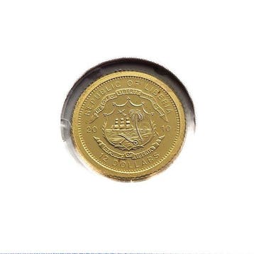 Liberia. 12 Dollars 2008 - Vatican - 1/50 Oz.