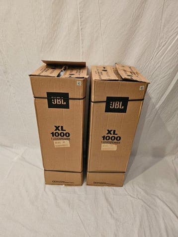 JBL - XL 1000 + Originele Doos Luidsprekerset, Nieuw