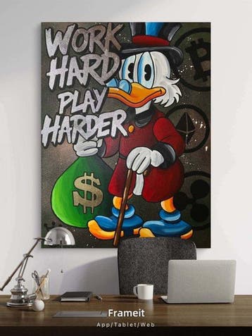 Xavier Van Walsem (1980) - Scrooge mcduck No risk swimming