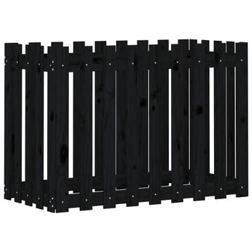 vidaXL Plantenbak verhoogd hekontwerp 100x50x70 cm, Verzenden