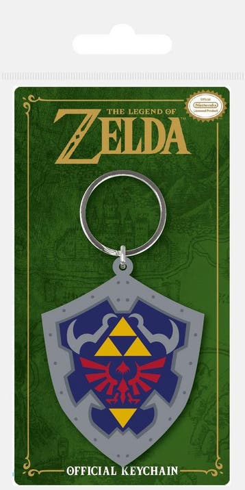 Legend of Zelda Sleutelhanger Hylian Shield 6 cm, Verzamelen, Ophalen of Verzenden, Nieuw
