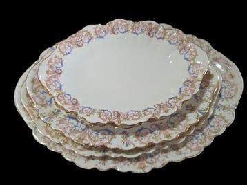 Rarissimo Théodore Haviland, - Tafelservies (76) - Porselein, Antiquités & Art