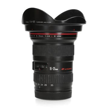 Canon EF 16-35mm f/2.8 L II USM - Groothoeklens, Ophalen of Verzenden, Zo goed als nieuw