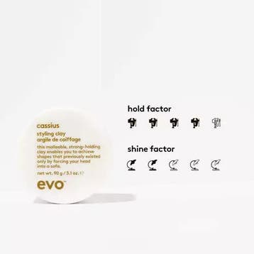 EVO Cassius Styling Clay (Klei), Handtassen en Accessoires, Uiterlijk | Haarverzorging, Verzenden, Nieuw, Overige typen