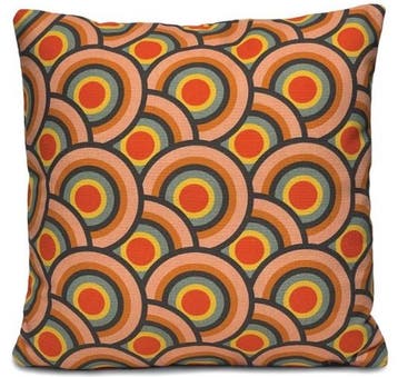 Kussenhoes Seventies veelkleurig, Verzenden, Nieuw