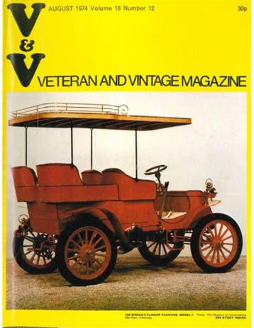 1974 VETERAN AND VINTAGE MAGAZINE 12 ENGELS, Ophalen of Verzenden, Nieuw