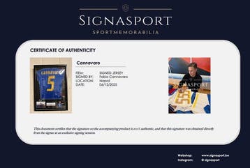 Italy - Voetbal Europees kampioenschap - Cannavaro -, Verzamelen, Nieuw